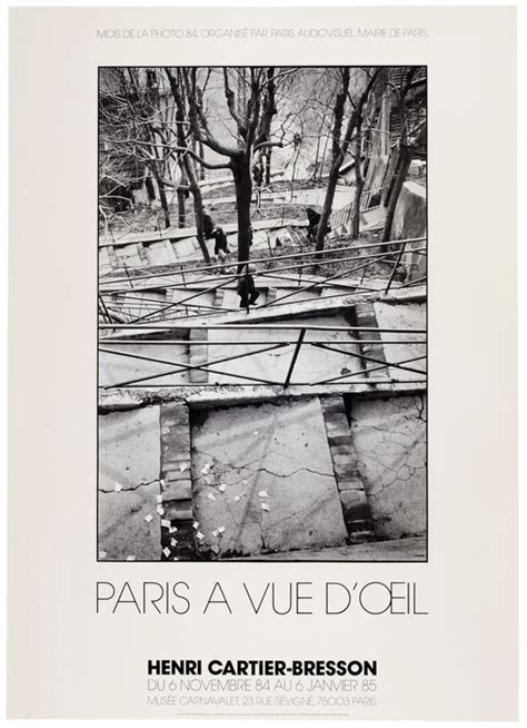 poster cartier bresson paris|Home .